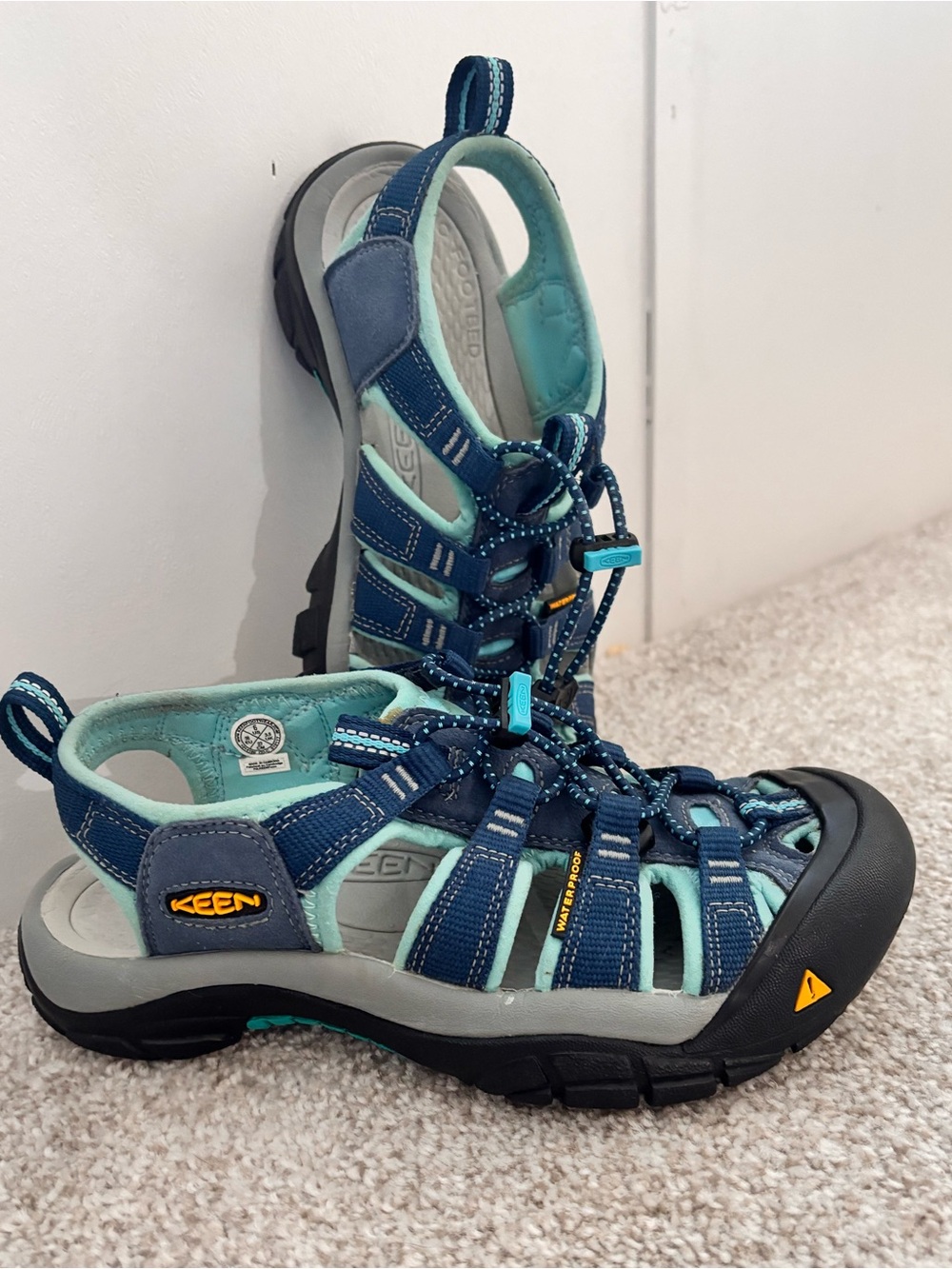 Keen - Newport H2 Poseidon/Capri Blue/Aqua Size 6